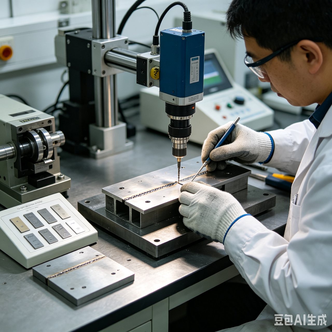 金属电镀件激光焊接，焊缝区域镀层修复方案