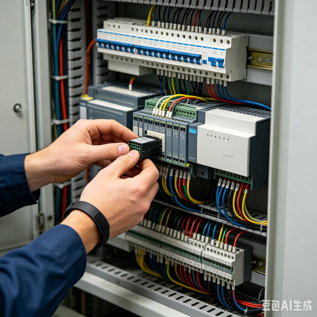 自动化激光焊接产线信号对接，PLC 与激光器通讯调试